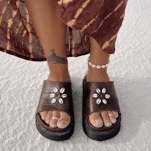Gypseasoul Leather Sandals